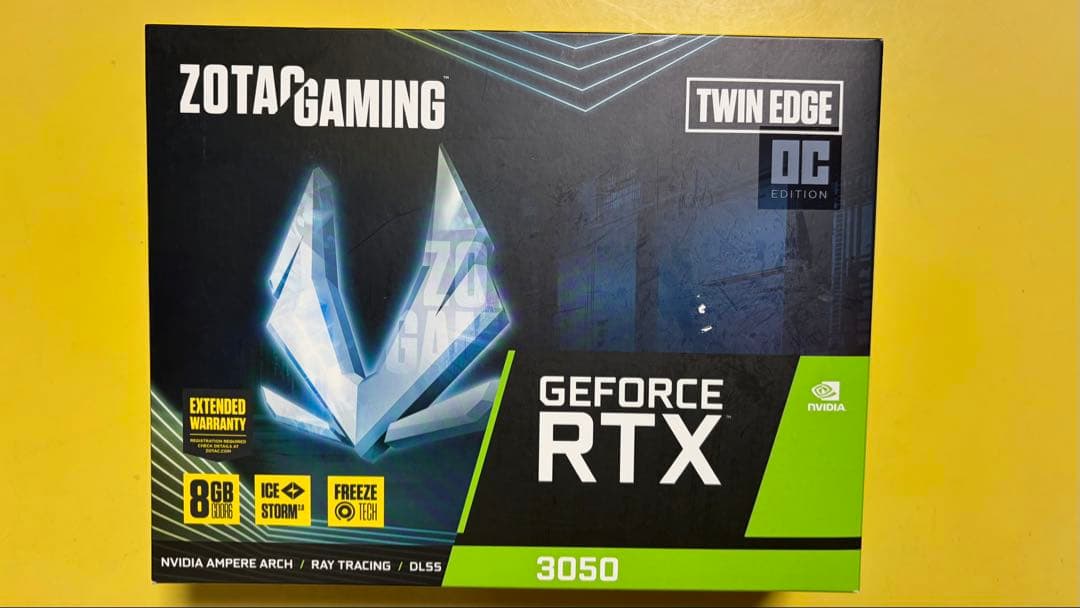 グラフィックボード・グラボ・ビデオカード ZOTAC GeForce RTX 3050 8GB Twin Edge OC Amazon.com: ZOTAC Gaming GeForce RTX 3050 Twin Edge OC 8GB GDDR6