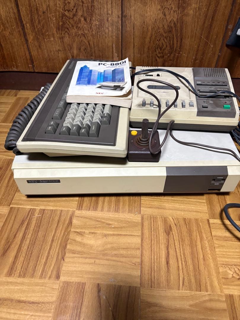 激レア　ジャンクNEC PC-8801 Yahoo!オークション - 【ジャンク品】 NEC PC-8801mk2 FR レトロPC 電