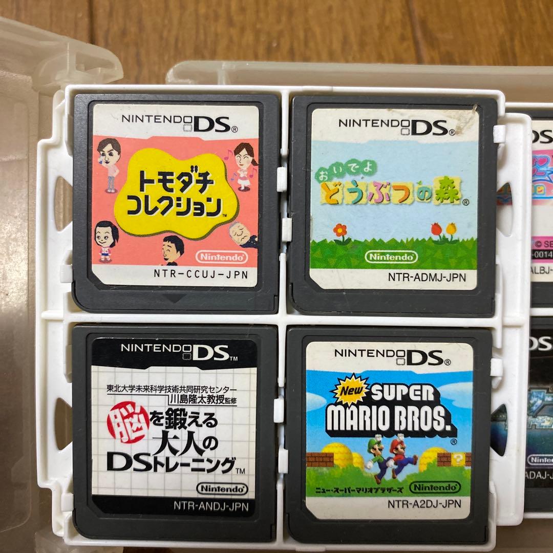 ニンテンドーDSi本体・説明書・充電器・カセット11個セット - メルカリ