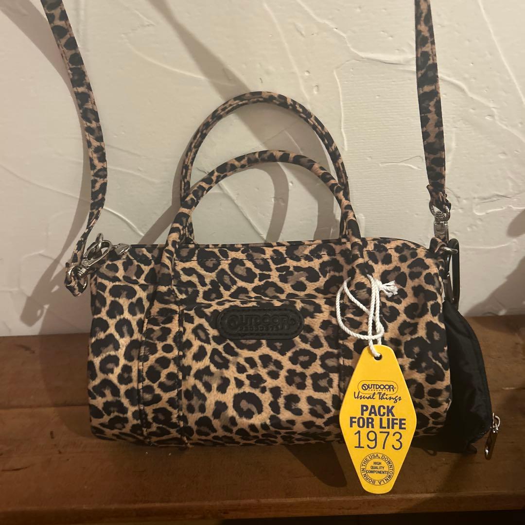 二宮こずえ　outdoor products コラボ　バッグ　キャメル Cozue Ninomiya EX BOSTON（ショルダーバッグ）｜OUTDOOR PRODUCTS