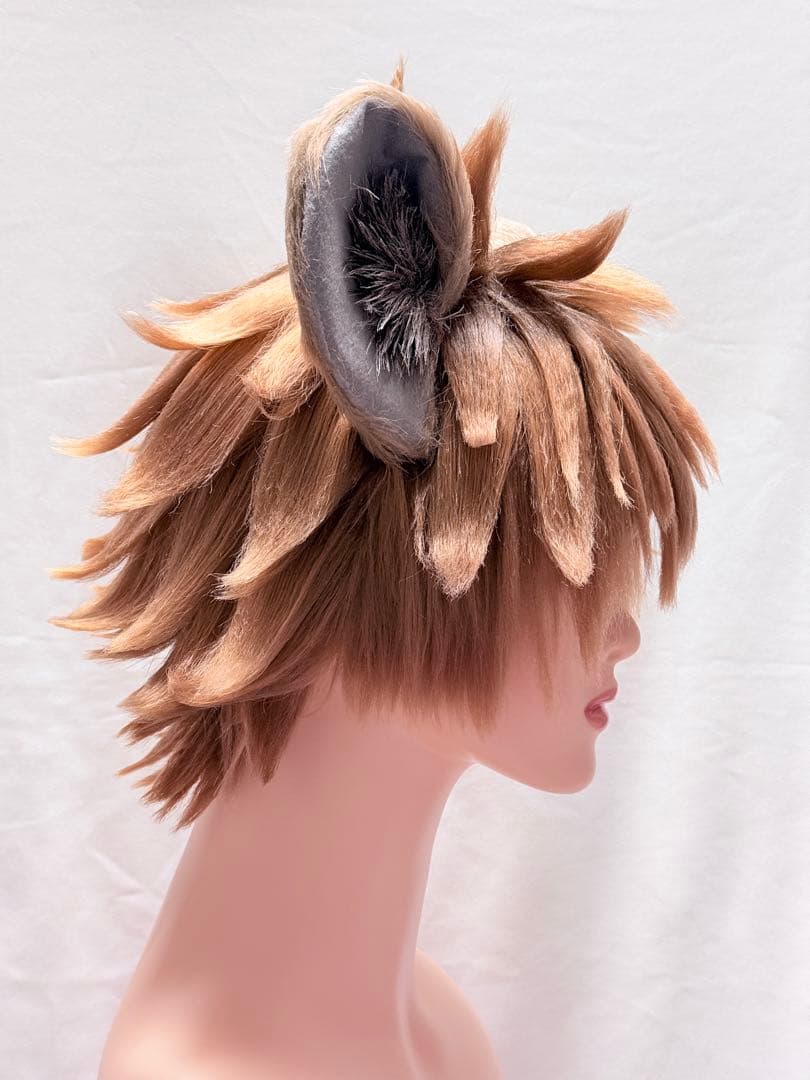 ラギー・ブッチ ウィッグ コスプレ ツイステ つけ耳 尻尾 ㉔ - メルカリ