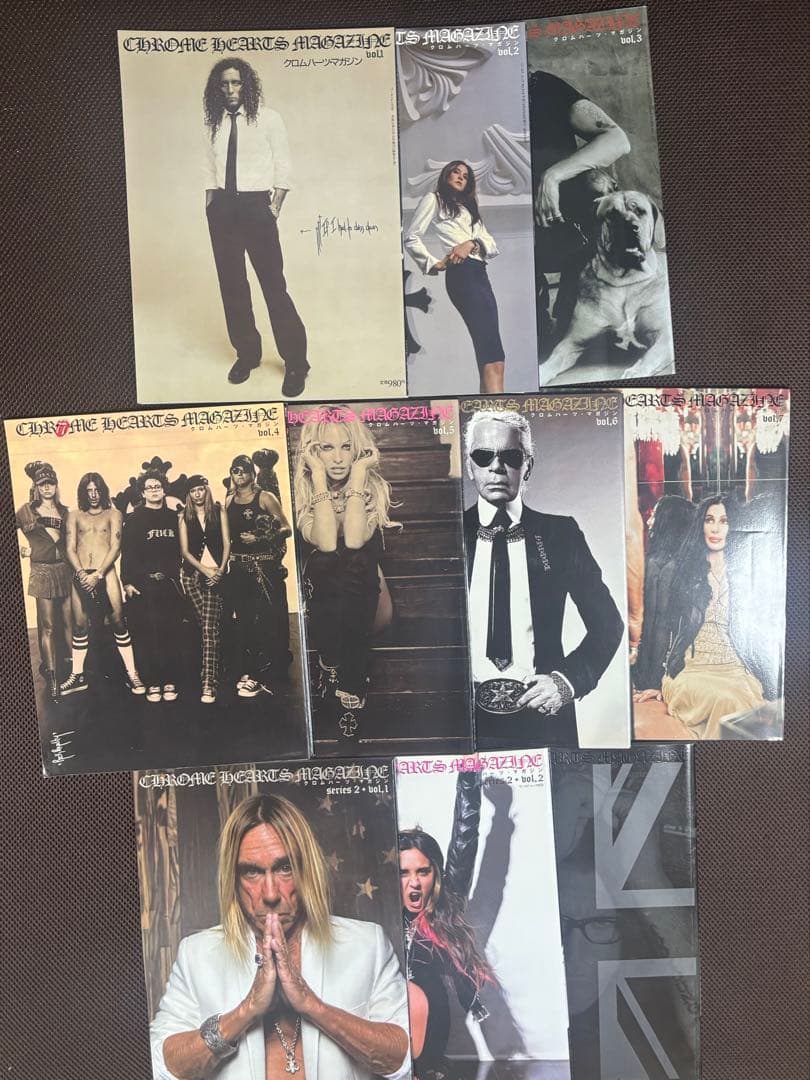 C*l様 Chrome Hearts Magazine series1,2 10 CHROME HEARTS（クロムハーツ） CHROME HEARTS LG SCROLL LABEL 10号