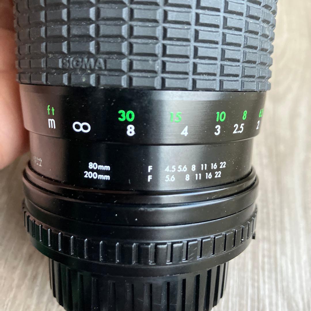 3F SIGMA ZOOM 80-200mm F4.5-5.6 望遠ズームレンズ
