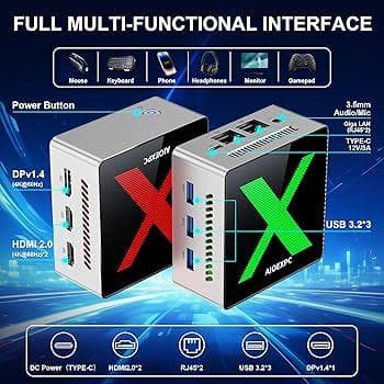 さ*き様 AIOEXPC XMINI ミニPC 本体 Amazon.co.jp: ミニpc AIOEXPC XMINI 最新第12世代 N95 Windows11Pro