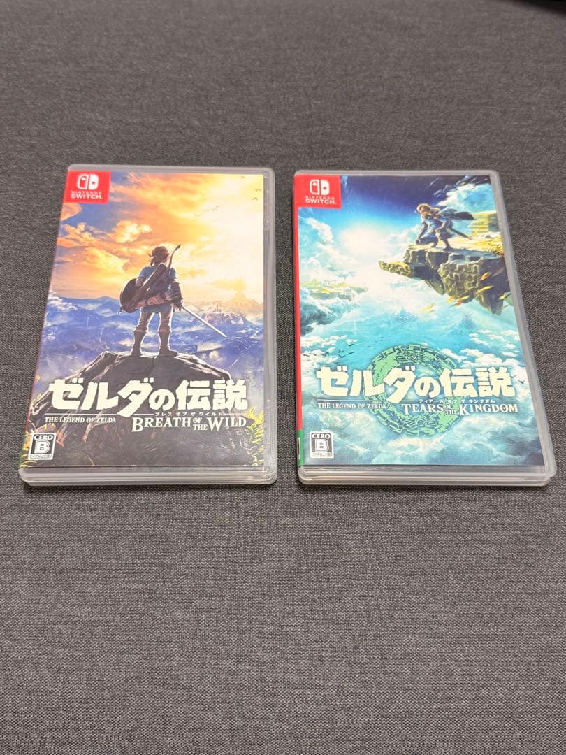 ゼルダの伝説 ティアーズオブザキングダム & ブレスオブザワイルドセット ゼルダの伝説 ティアーズ・オブ・ザ・キングダム & ブレス オブ ザ
