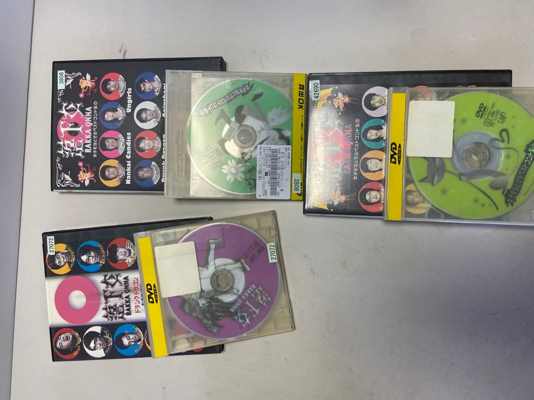 お笑いDVDまとめ売り　完売地下劇場、根津サンセットカフェ、落下女、エレ片ライブ