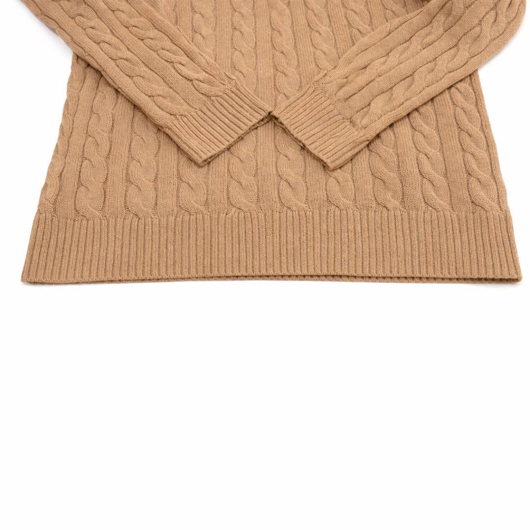 極美品】POLO RALPH LAUREN ケーブル ハーフジップ 人気カラー - メルカリ