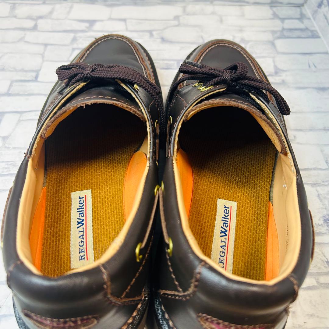 未使用級 Regal Walker 3アイレットモカ 604 ブラウン 25.5 - メルカリ