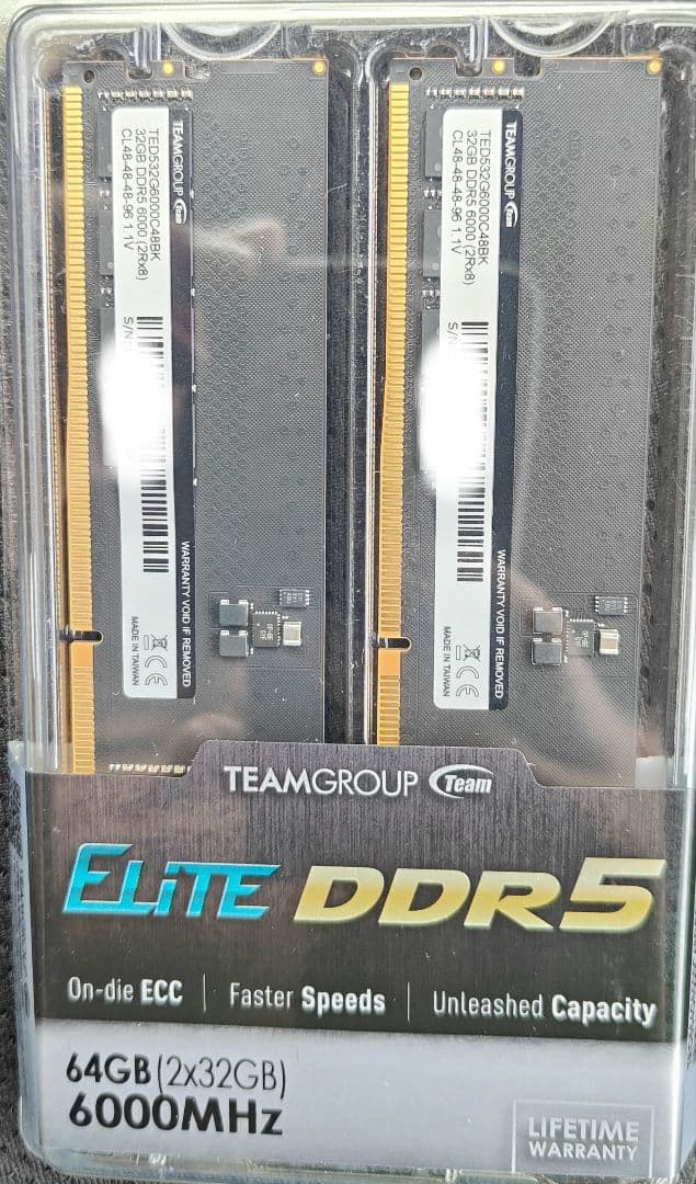 DDR5 PC5-48000 64G（ 32GB 2枚組 ）DDR5 6000 G.SKILL Trident Z5 Neo Series 48GB (2 x 24GB) 288-Pin PC RAM DDR5