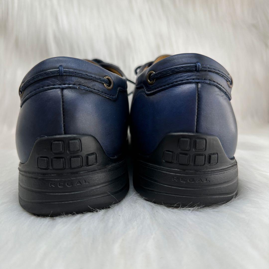 新品未使用品✨REGAL リーガル 56GR NC4F チロリアン モカシン 青