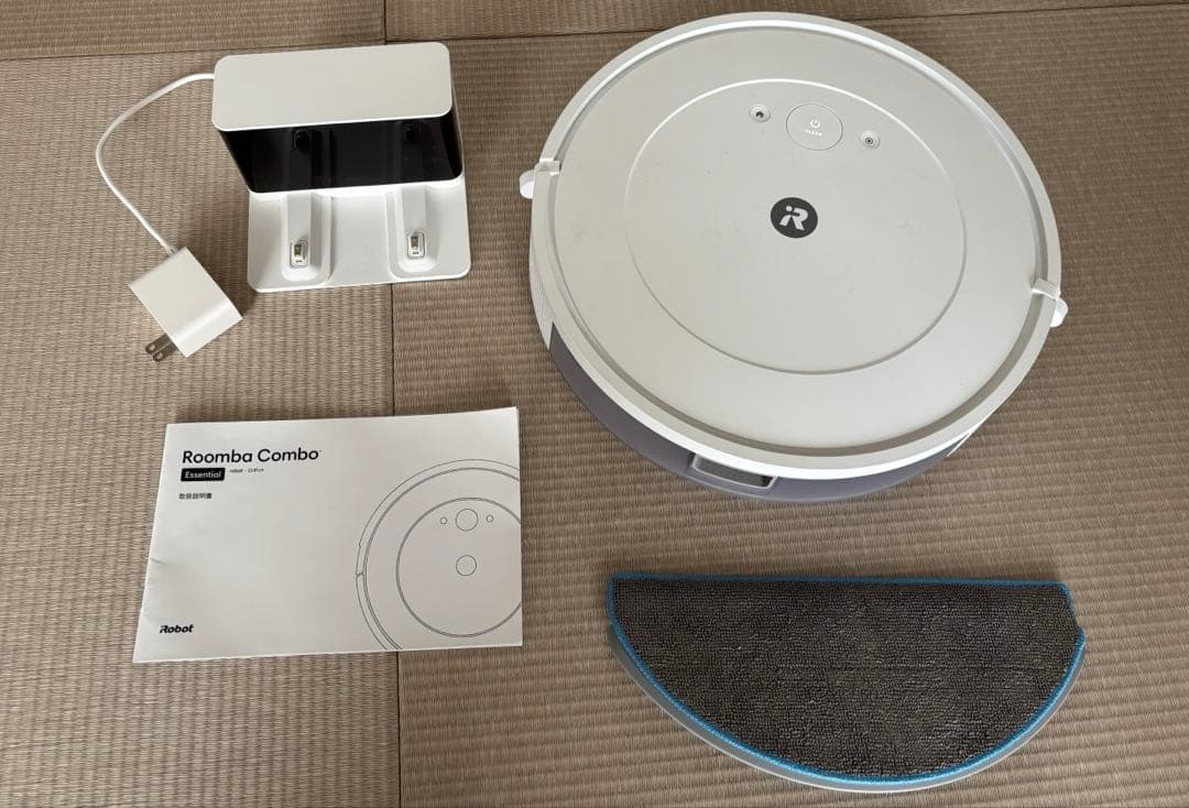 iRobot Roomba Combo Essential 本体 ルンバ Amazon | ルンバ コンボ Essential robot ホワイト | アイロボット