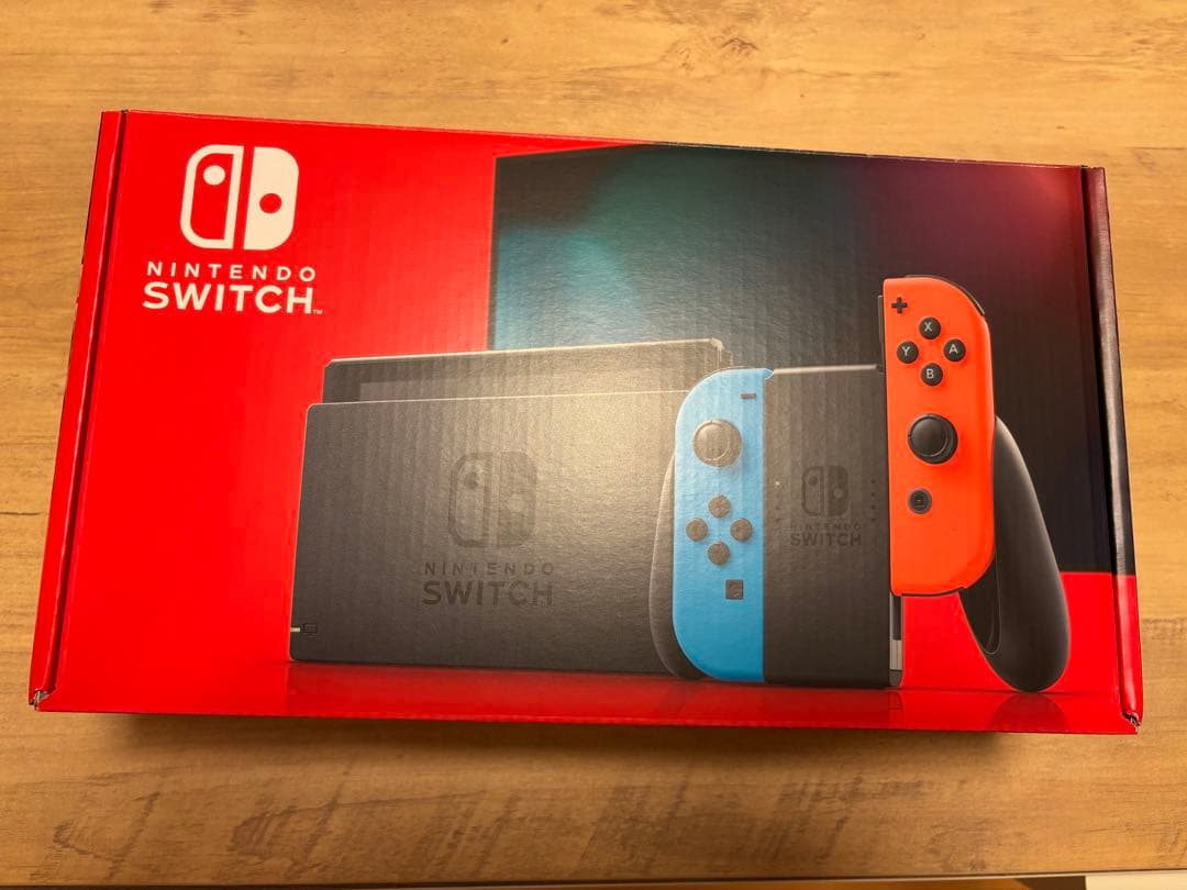 【保証・SD付】Nintendo Switch 本体ネオン Nintendo Switch ネオンブルー/ネオンレッド 極美品 任天堂整備済 修理