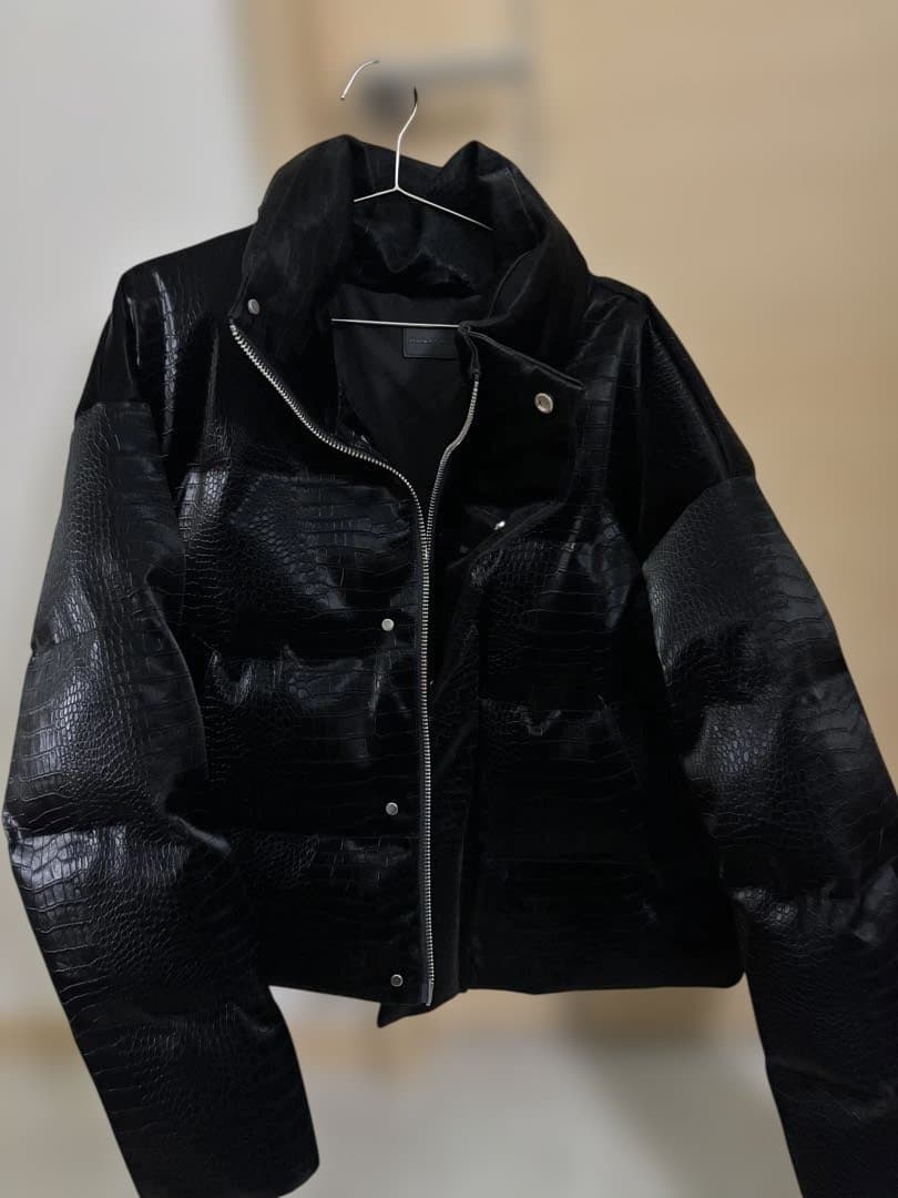 ダンケシェーン クロコダウン DankeSchon/ダンケシェーン/PU SHORT BLOUSON CROCODILE | L.H.P