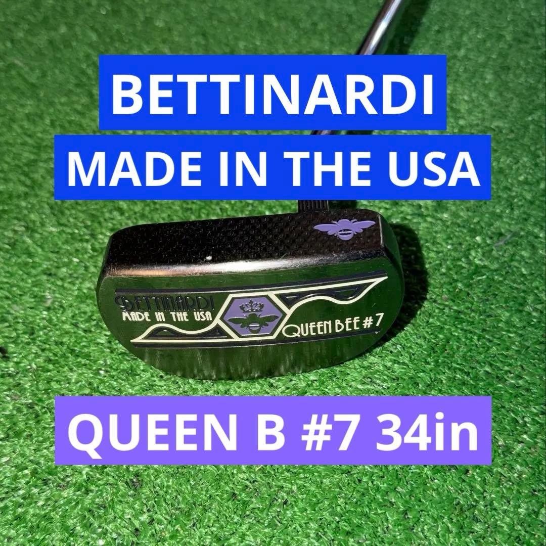 ⭐️希少⭐️ BETTINARDI QUEEN BEE #7 パター 34inch BETTINARDI（ベティナルディ） BETTINARDI QUEEN B #7(2025) 34インチ