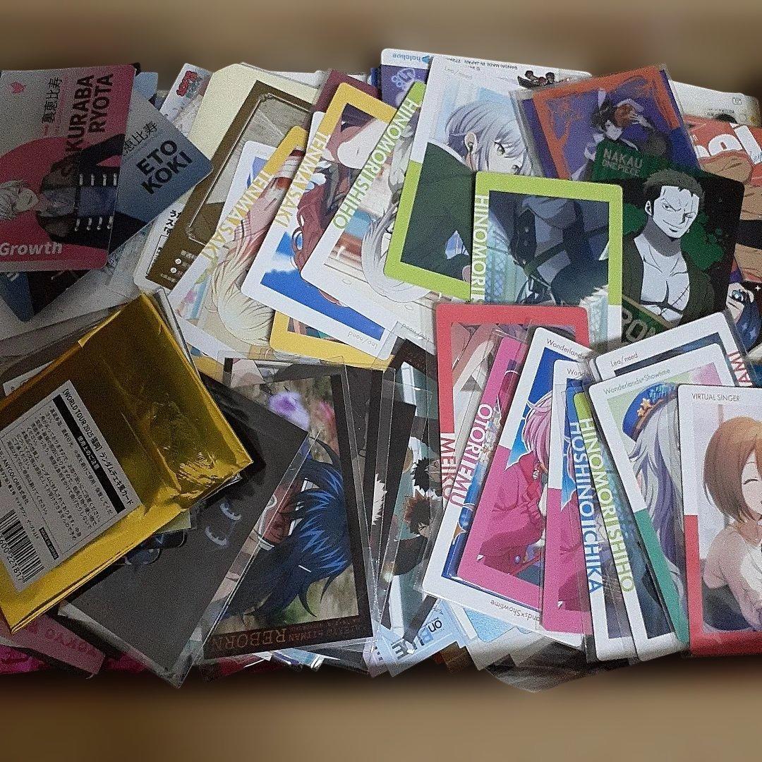 アニメ・マンガ・キャラクター 紙類 シール ステッカー ミニカード