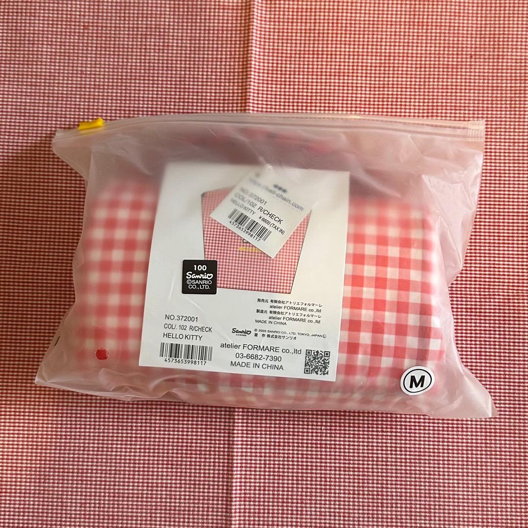 ボールアンドチェーン　サンリオ　ハローキティ　M ボールアンドチェーン ハローキティコラボのエコバッグ｜70's HELLO