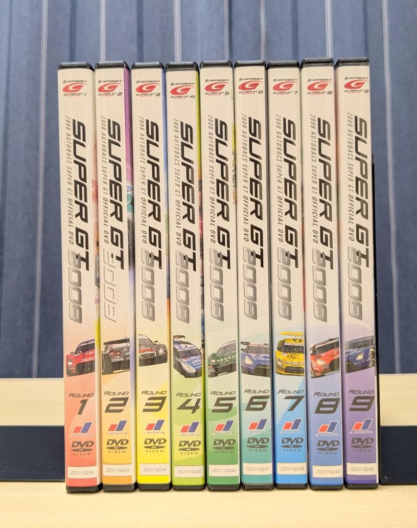 【DVD】SUPER GT 2008 Round1-9 全9巻セット