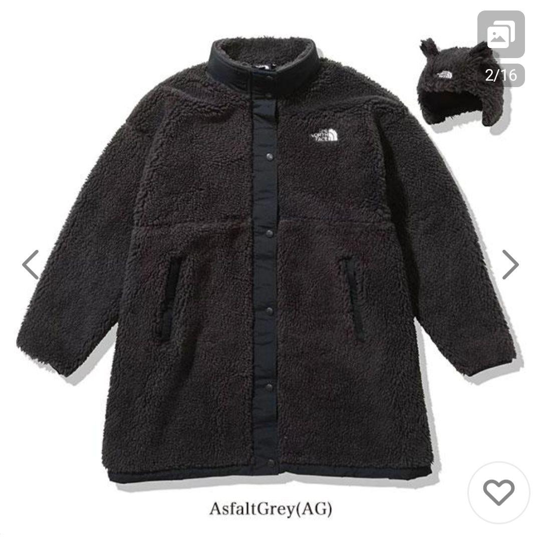 ノースフェイス　マタニティ ボアアウター ベビーキャップセット（くま耳デザイン） THE NORTH FACE（ザ ノースフェイス） ノースフェイス マタニティ ボア