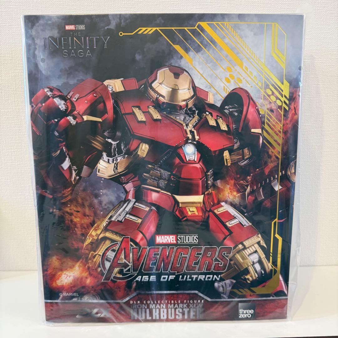 DLX アイアンマン・マーク44　ハルクバスター　three zero DLX アイアンマン・マーク44“ハルクバスター”」が予約販売中