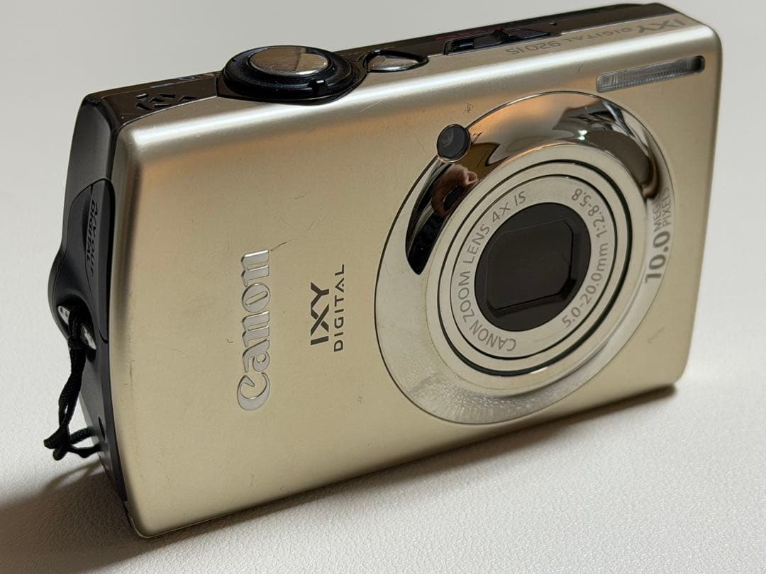【動作確認済】Canon IXY DIGITAL 920 IS Canon IXY DIGITAL 920 IS Gold With 4GB SDHC Card Digital Camera