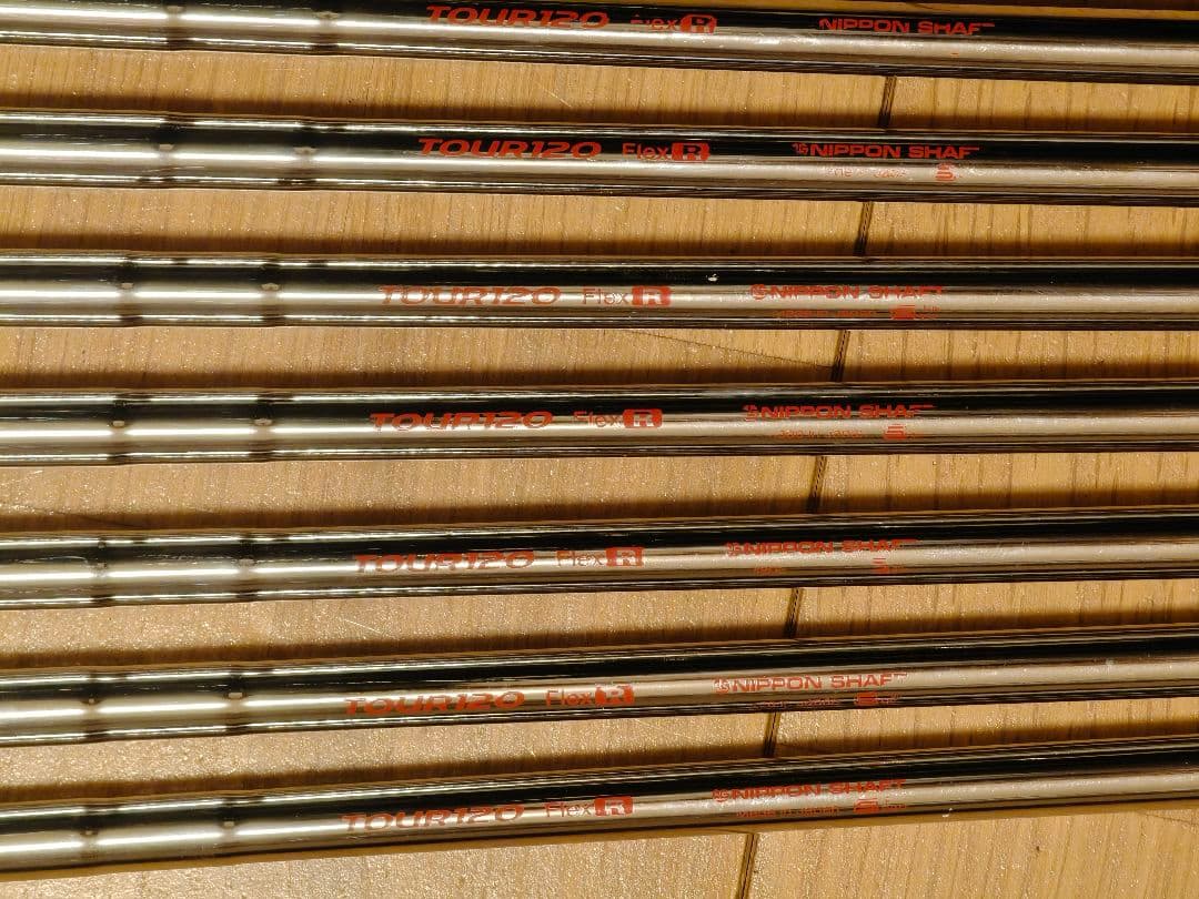 N.S.PRO 日本シャフト modus3 モーダス 120R 7本 4～PW