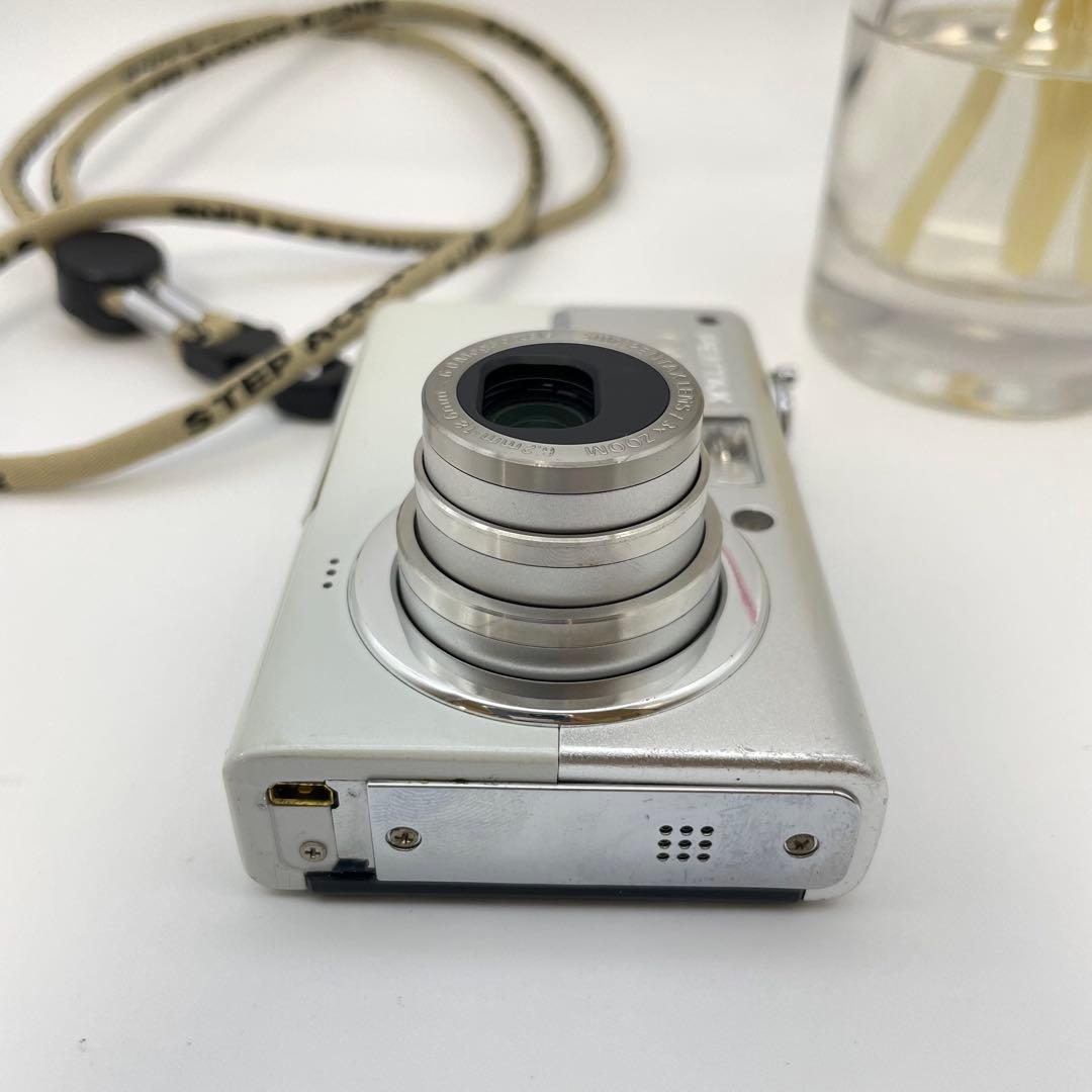 動作確認済✨PENTAX Optio T10✨スマホ転送OK ツートンカラー♪ - メルカリ