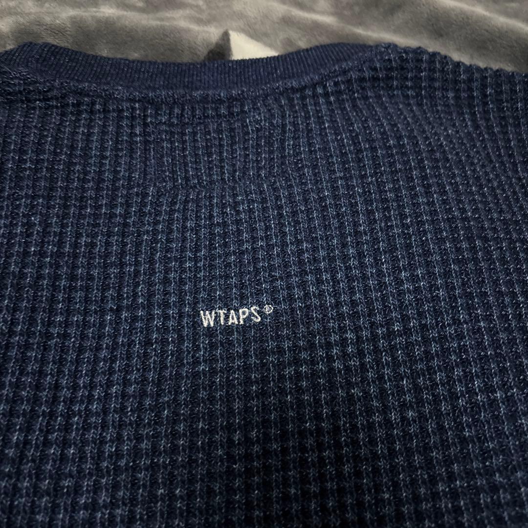 WTAPS ダブルタップス ワッフルインディゴニット221ATDT-CSM01 - メルカリ