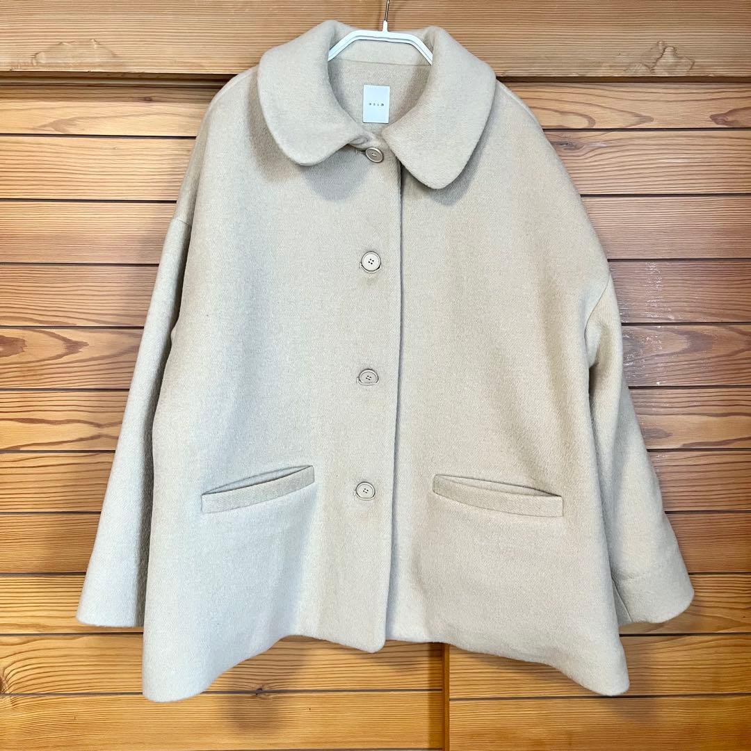 tandey 休日と詩 マーブルショートコート - メルカリ