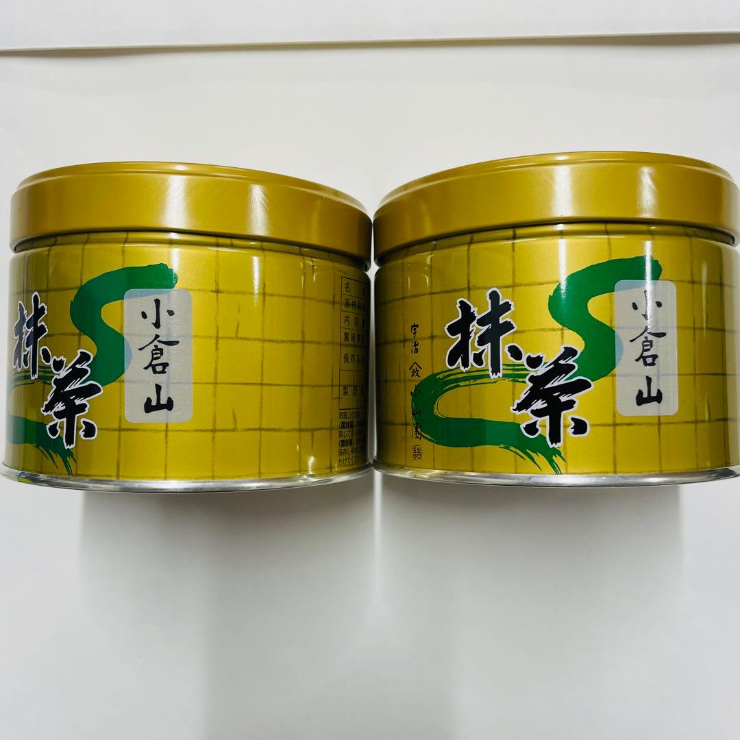 山政小山園　小倉山 抹茶 150g 2缶セット カロン 山政小山園 小倉山 150g 1缶 30g 2缶 山政小山園 抹茶 小倉山