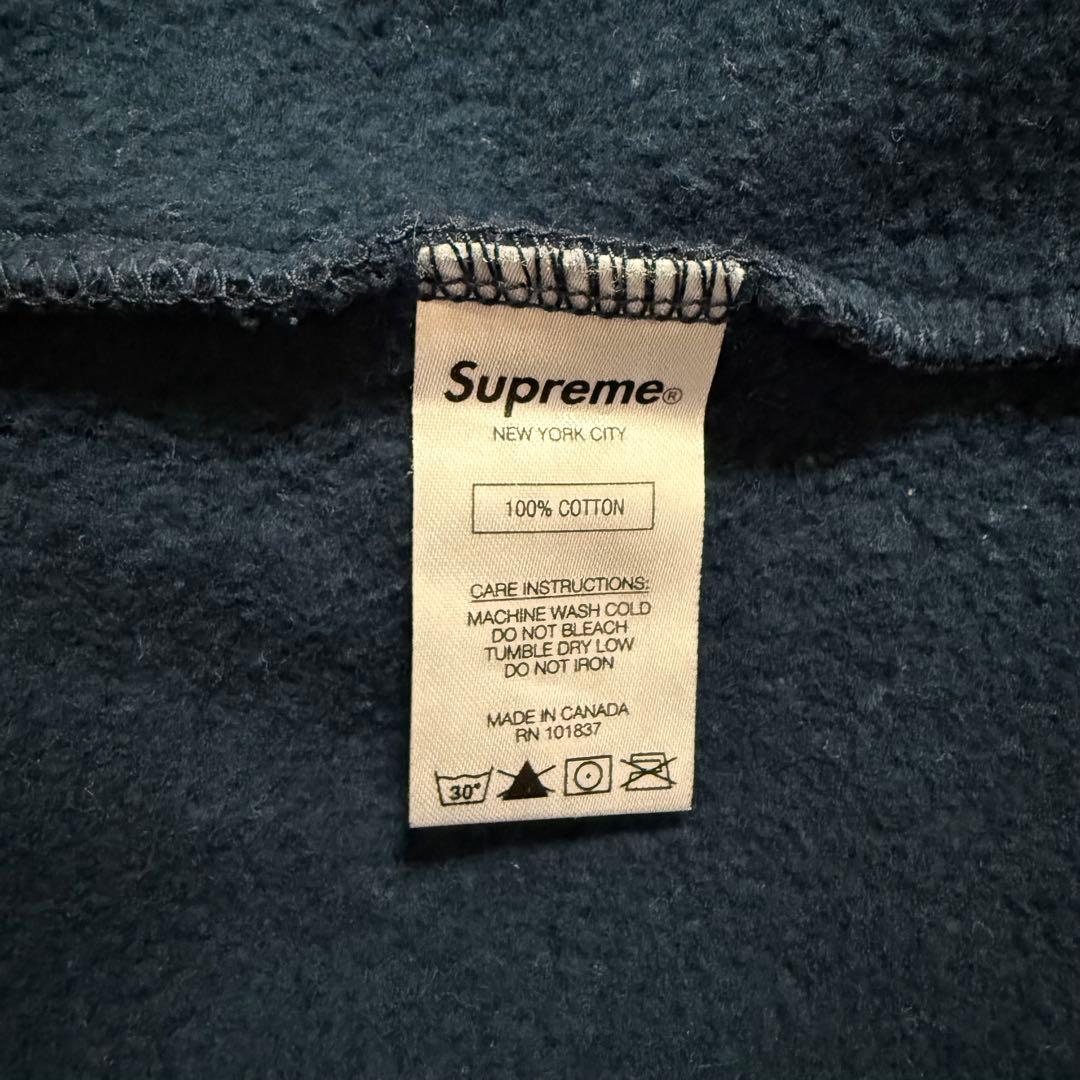 Supreme Underline Crewneck ネイビー 20ss - メルカリ