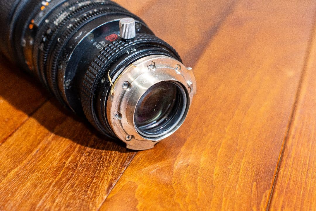 Canon B4レンズ J8x6B 6-48mm F1.7 + MFTアダプター - メルカリ