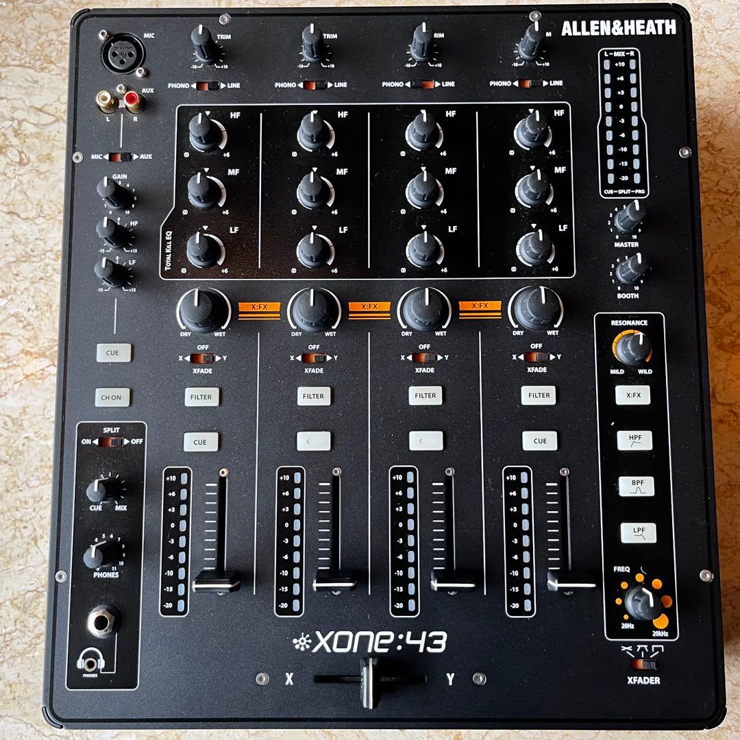 ALLEN & HEATH XONE:43 DJミキサー ALLEN&HEATH XONE:43 【4ch DJミキサー】(アレンアンドヒース