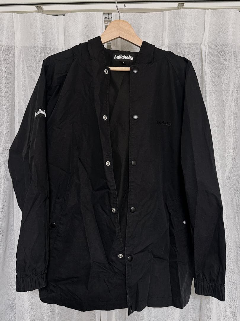 Ballaholic ブラック ナイロンジャケット M