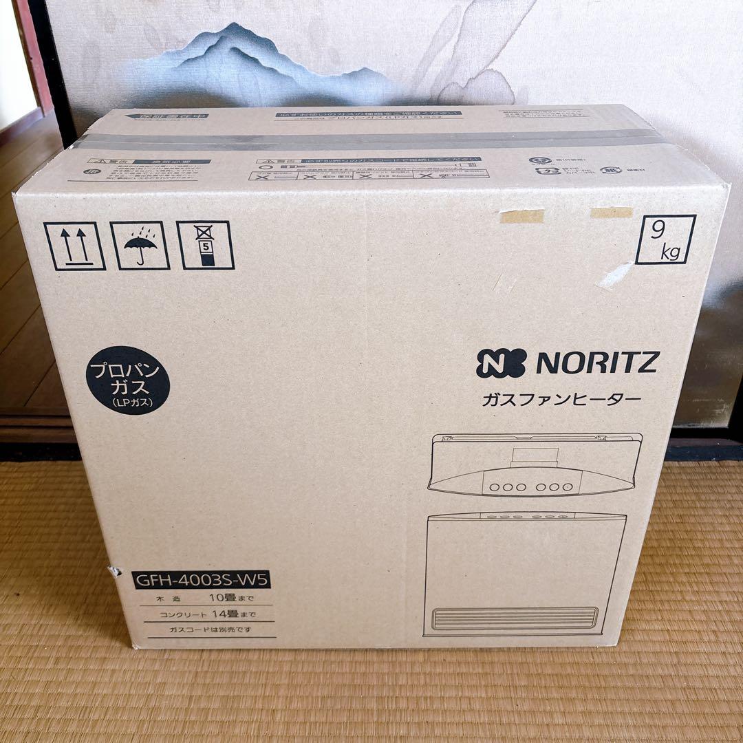 ファンヒーター NORITZ GFH-4003S-W5 2015年製 ノーリツ 都市ガスファンヒーター GFH-4003SｰW5 | 中古家電と