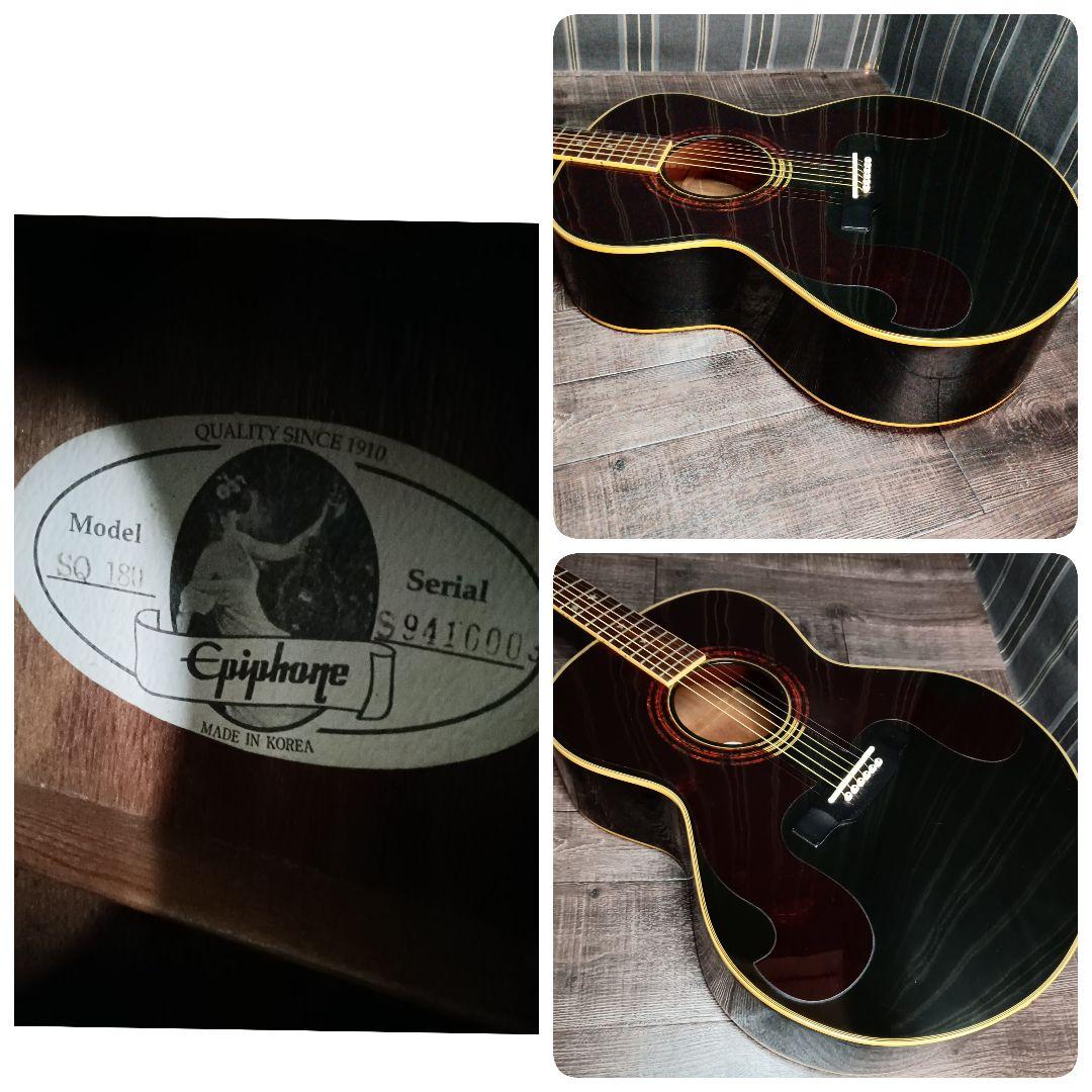 Epiphone SQ-180 エピフォン エヴァリー・ブラザーズ アコギ 髭 - メルカリ