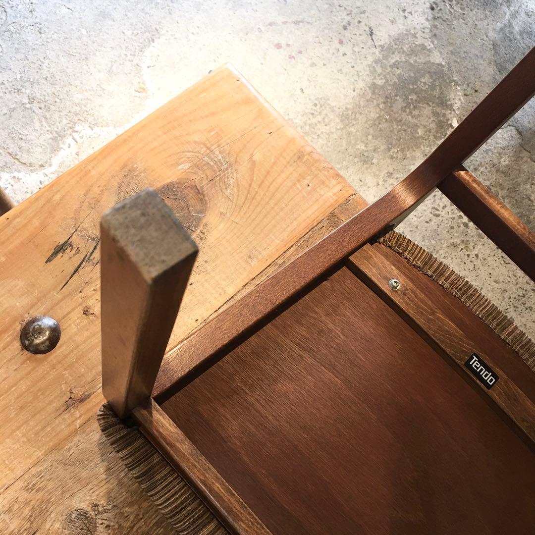 Tendo 天童木工 ハイバック ダイニングチェア 椅子 ラダーバックチェア ①