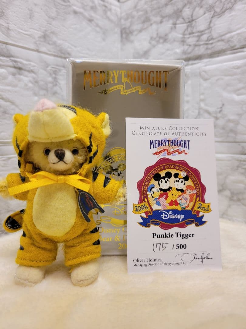 メリーソート 500体 限定 ディズニー チーキー ティガー Disney レア