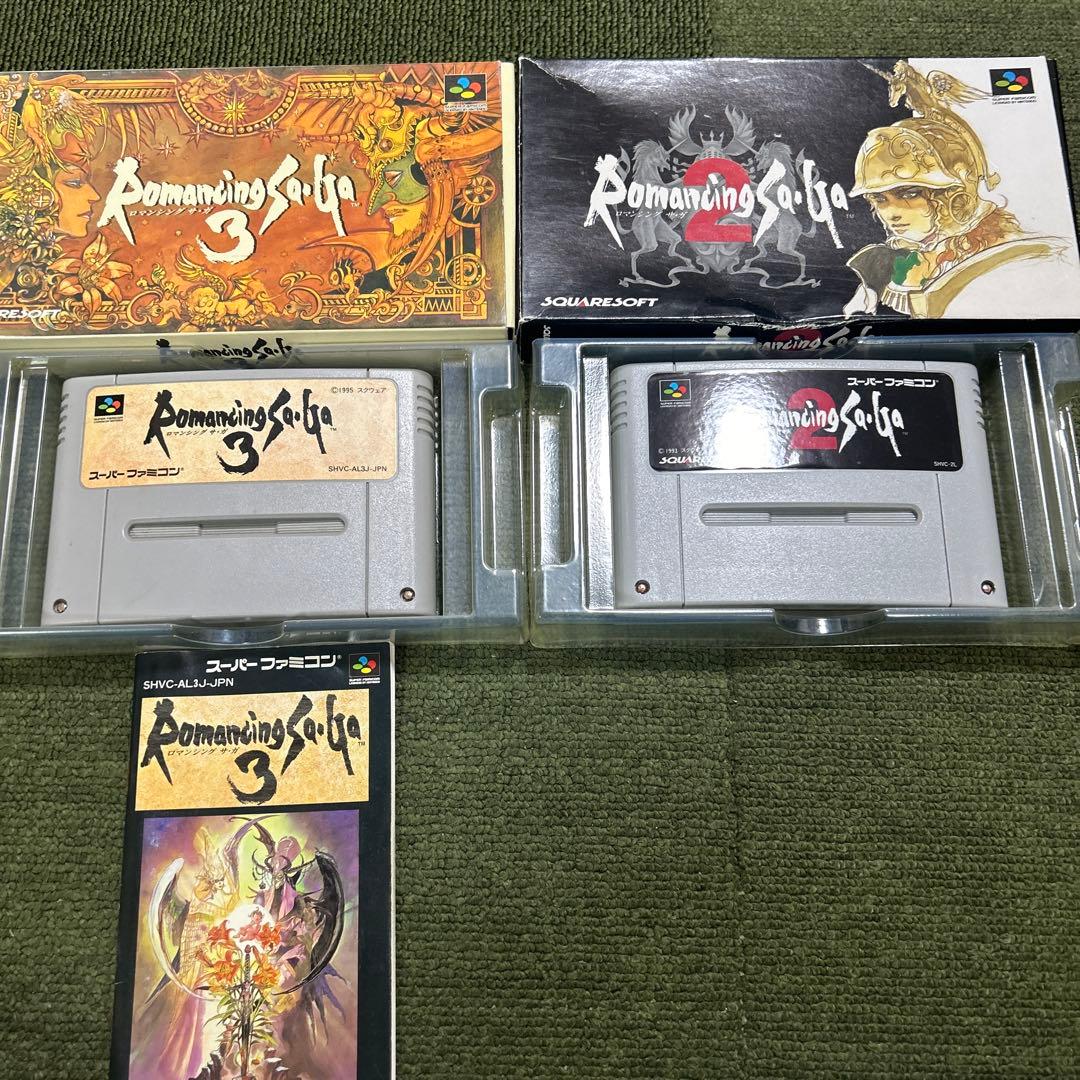 スーパーファミコン ロマンシングサガ2 ロマンシングサガ3 - メルカリ