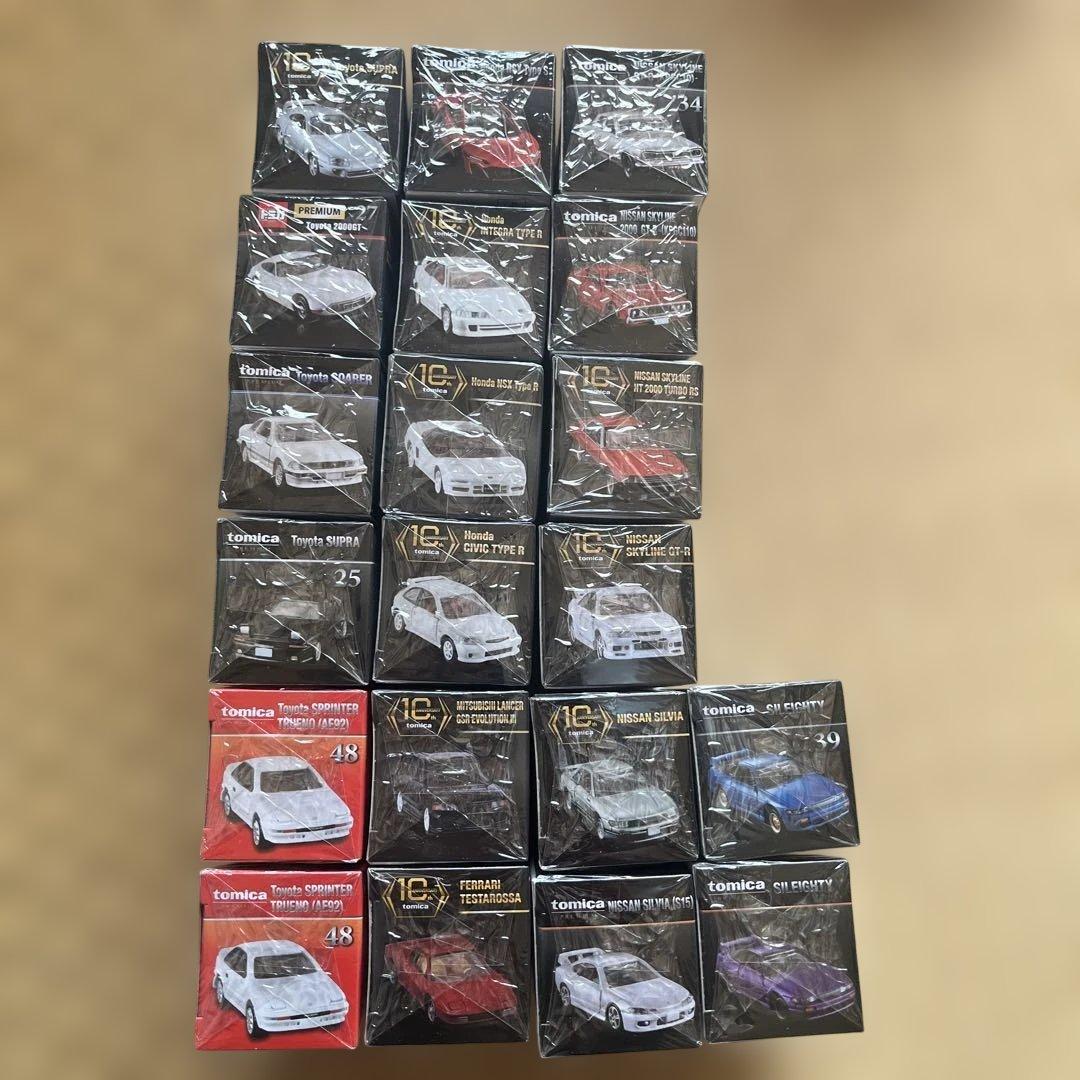 トミカ プレミアム 20台まとめ売り - メルカリ