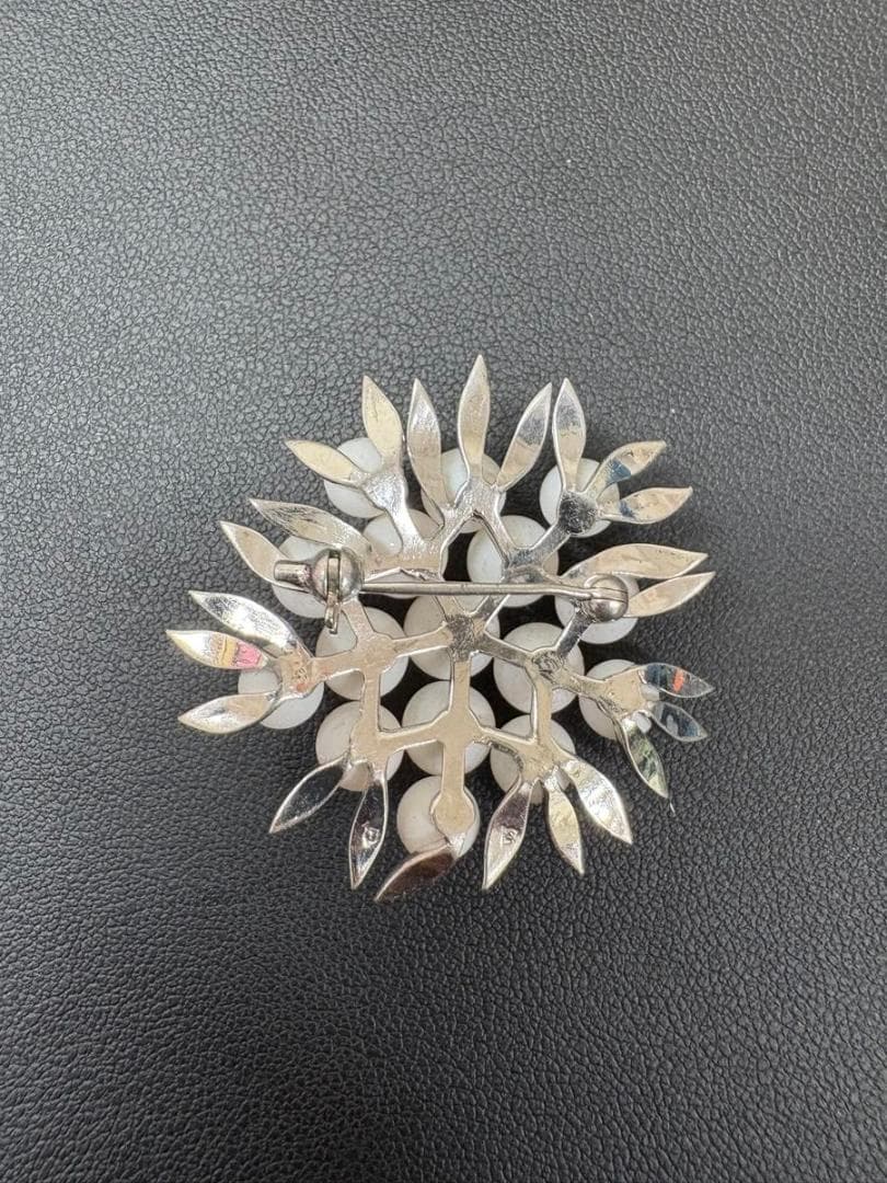 美品TASAKI タサキ　パールブローチ SV 10.9g 約5.4-6.7mm