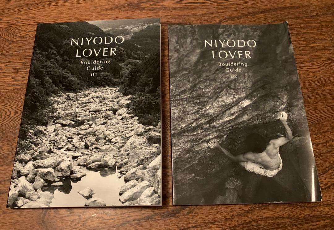 NIYODO LOVER ボルダリングガイド 01・02 トポ　仁淀川　ボルダー Niyodo Lover 02 | the FACTORY online shop