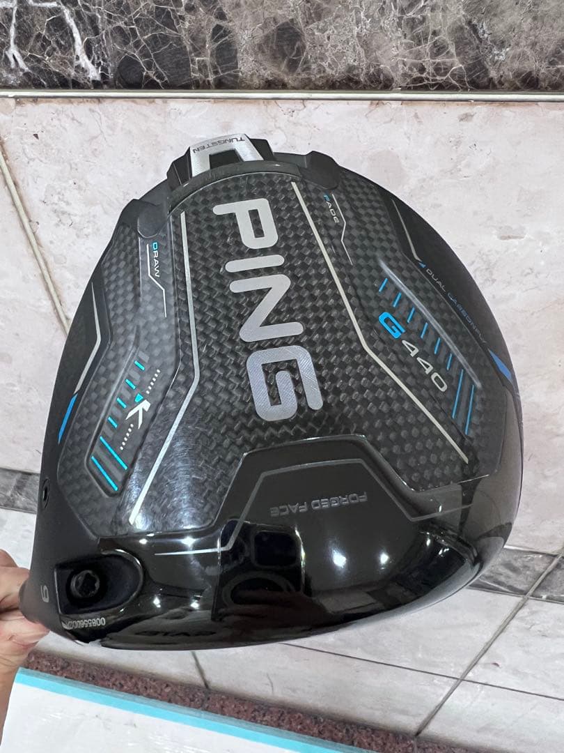 【未発売】ドライバー G440 K ハーフラウンドで使用しただけのほぼ新品！ G440 K ドライバー PING TOUR 2.0 CHROME 65／75(ドライバー（単品