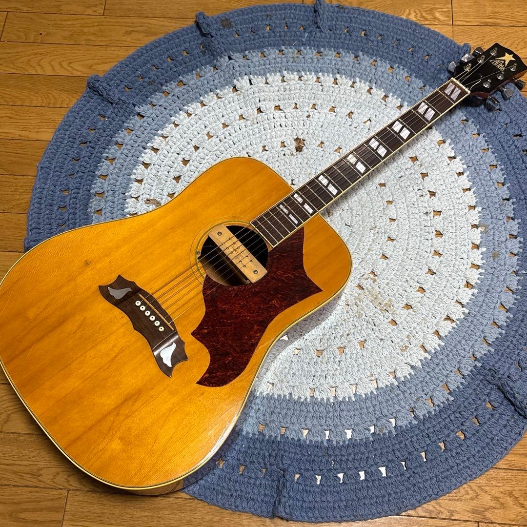 CANDA 神田 アコースティックギター ジャパンビンテージ 改造品 ジャンク アコギ】ジャパンヴィンテージギターを弾こう 購入後凄い事が判明した