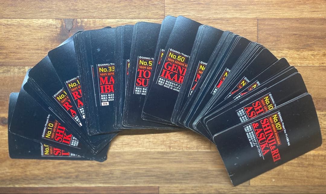 カードダス 新世紀エヴァンゲリオン 第一弾 セミコンプ（108枚中98枚