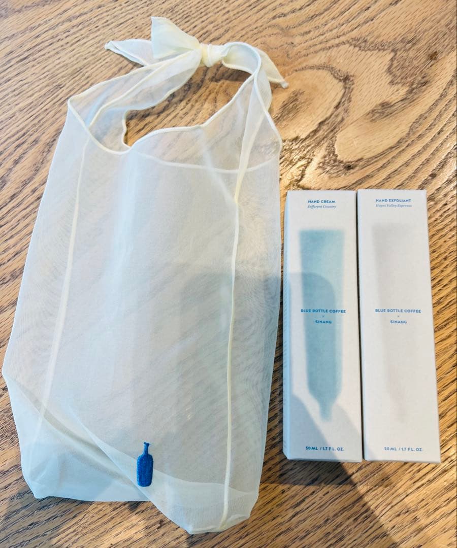 【新品未使用】ブルーボトルコーヒー明洞カフェ限定ハンドスクラブ・ハンドクリーム 新品未使用】ブルーボトルコーヒー 明洞カフェ限定 ハンドスクラブ