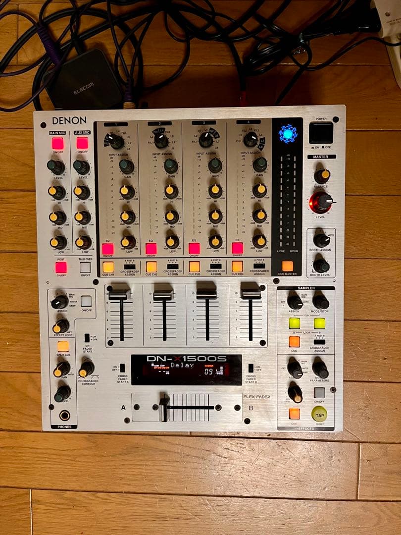 高音質　DENON DN-X1500S 4チャンネル　ミキサー Denon DN-X1500 DJ Mixer 4 Channel Black | eBay