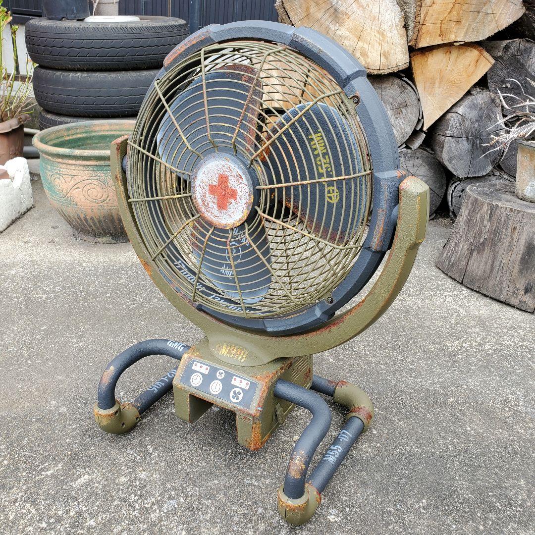 マキタ 扇風機 カスタム CF3000D 14.4V 18V 男前's工房 - メルカリ