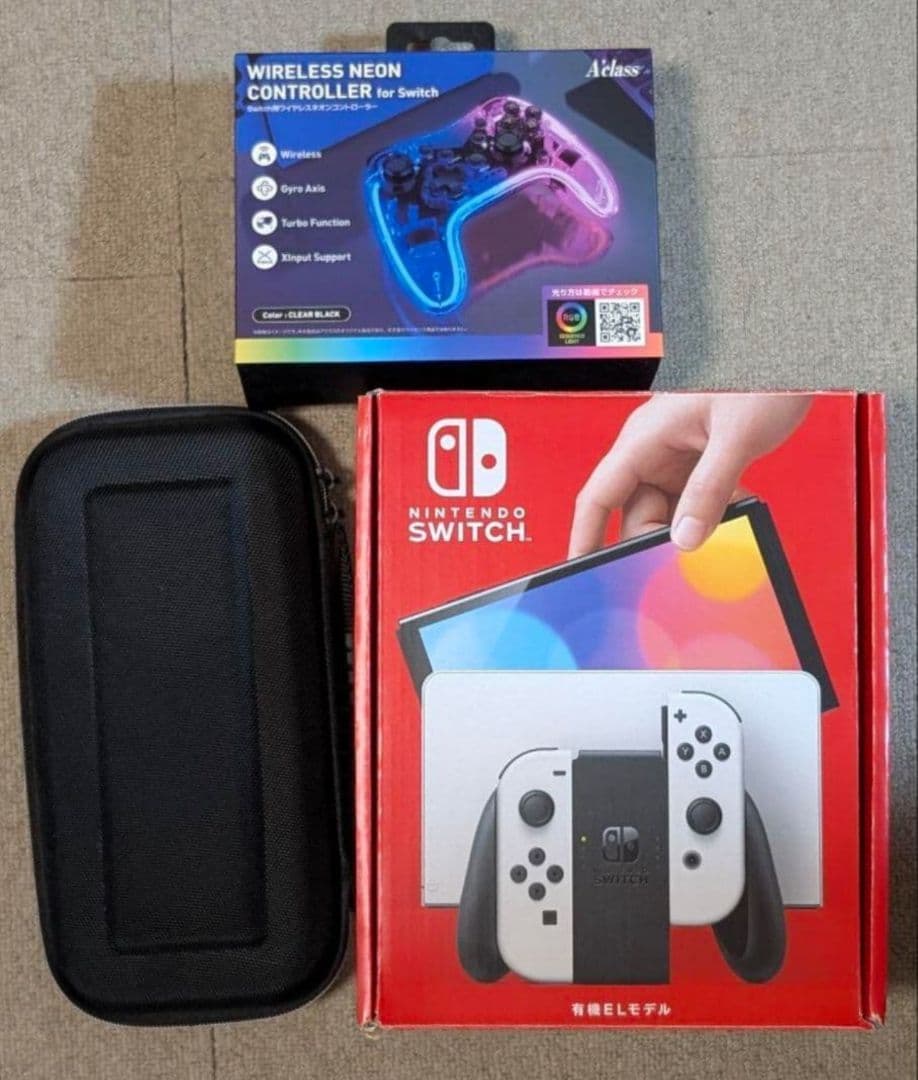 Nintendo Switch 有機ELモデル＋switch用ケース 他 楽天市場】在庫処分品 Nintendo Switch 有機ELモデル用 本体ケース