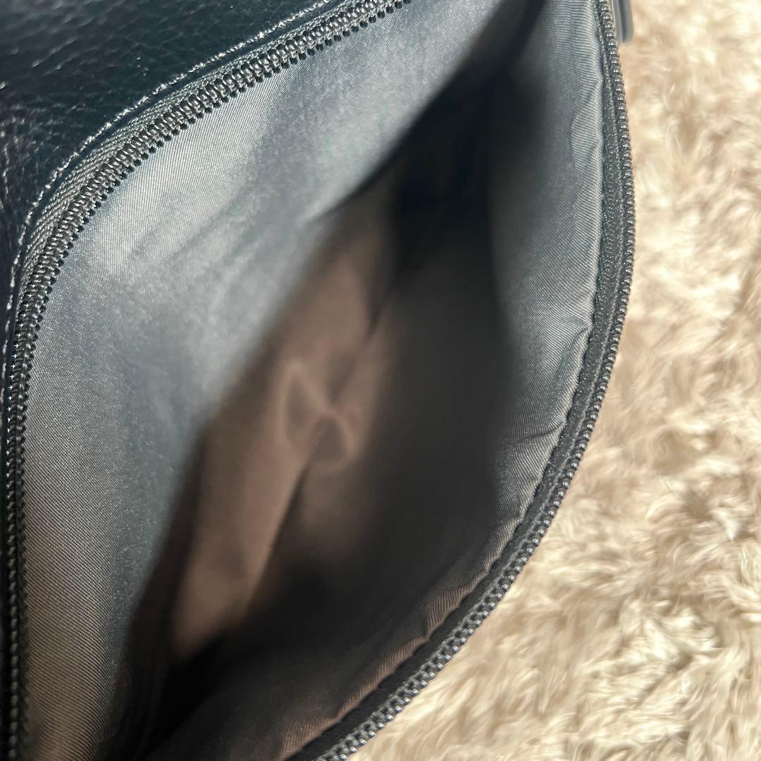 販売終了品 イアパピヨネ 《本革》柄ワイドテープショルダーバッグ ボディバッグ