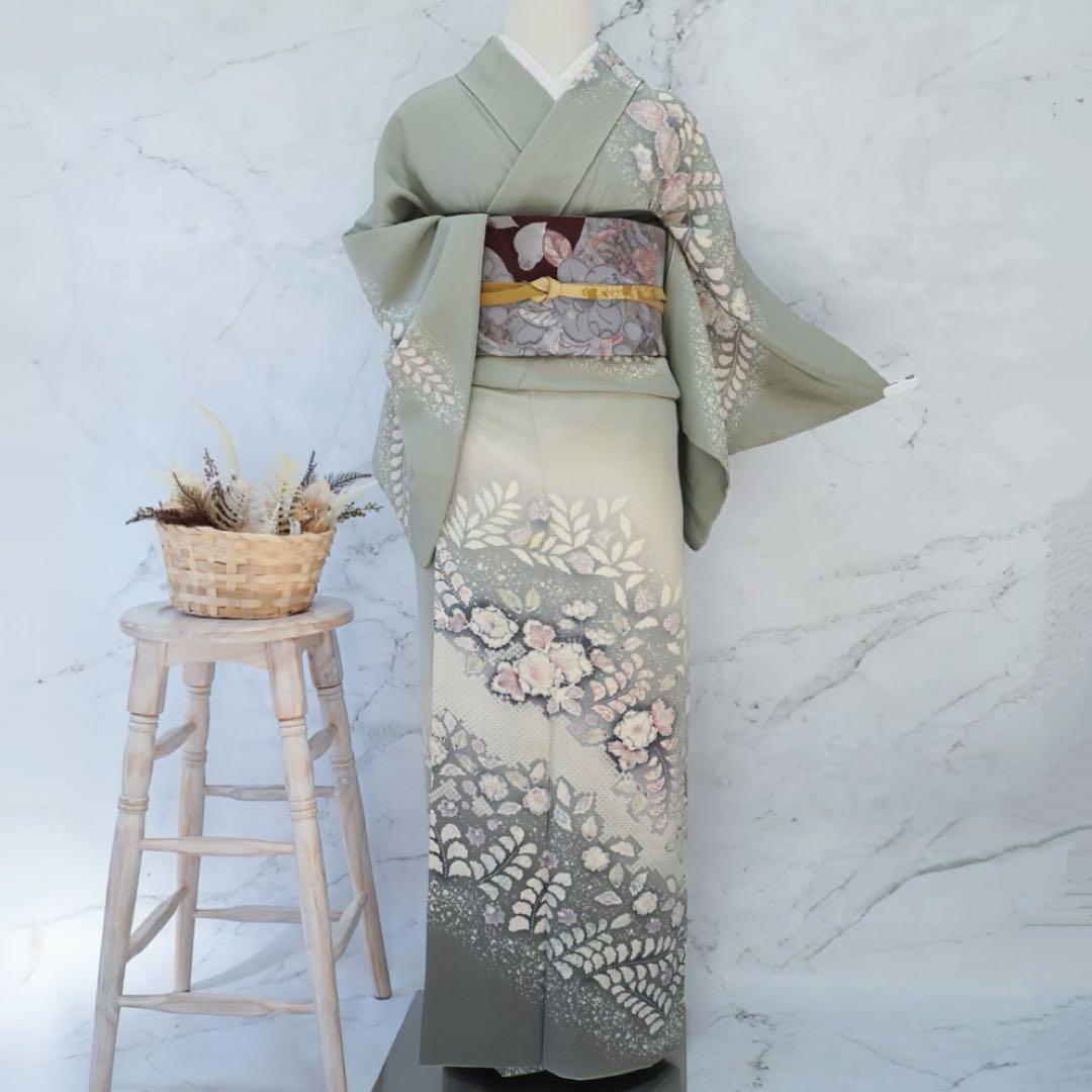 訪問着 フルセットa477 G 辻が花　七五三　入学式　お宮参り　結婚式 楽天市場】桂由美 YUMI KATURA 辻ケ花 訪問着 レンタル 選べる 7タイプ